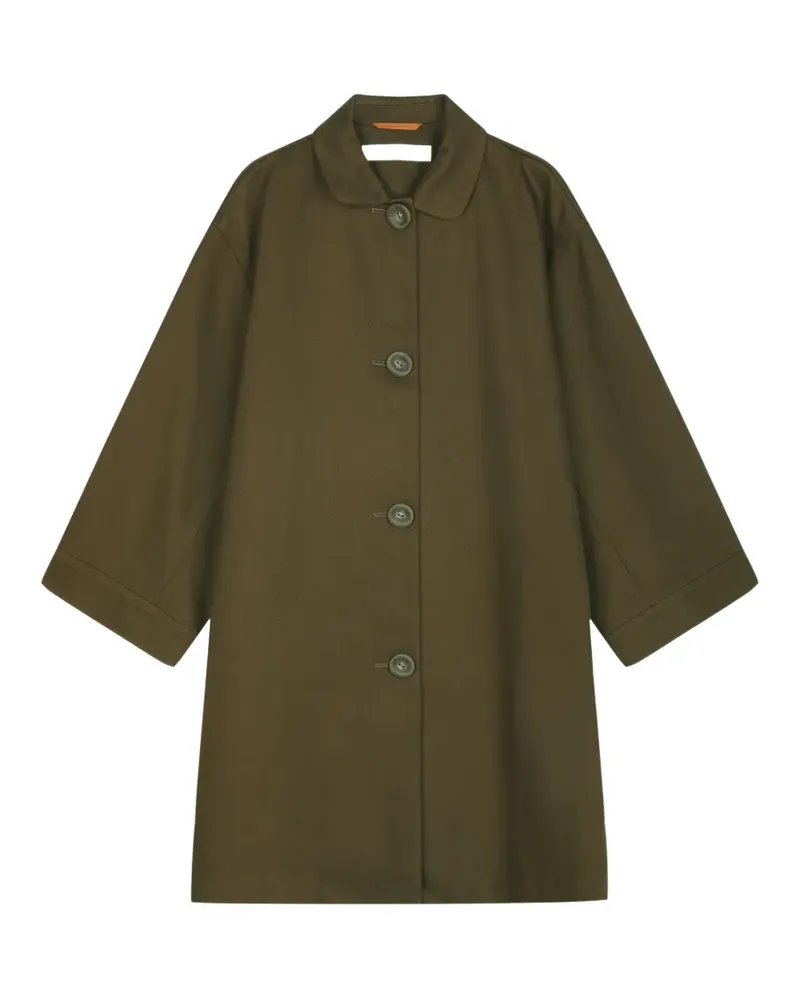 JNBY Mittellanger Oversized-Mantel - Grün Grün