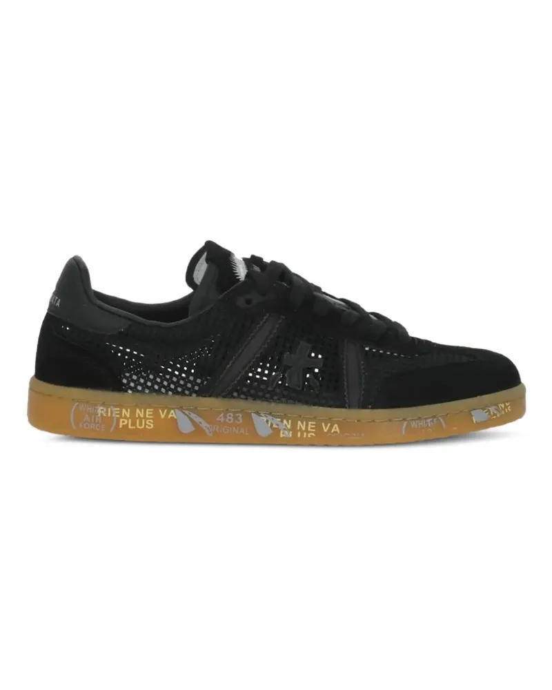 Premiata Bonnied 8201 perforated sneakers - Schwarz Schwarz