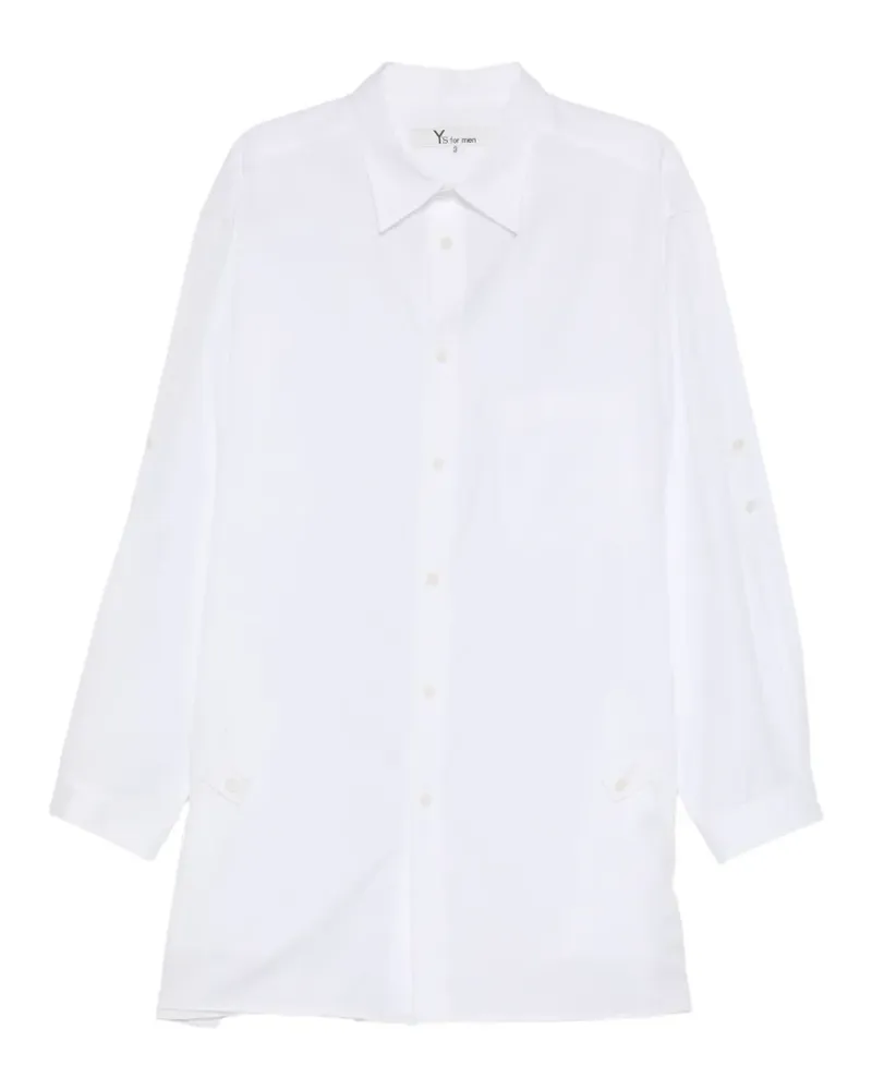Yohji Yamamoto button-up shirt - Weiß Weiß