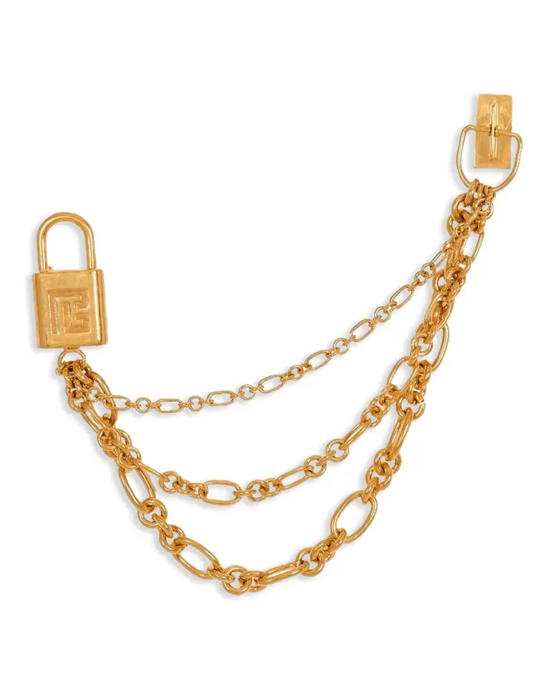 Balmain Sync Brosche - Gold Gold