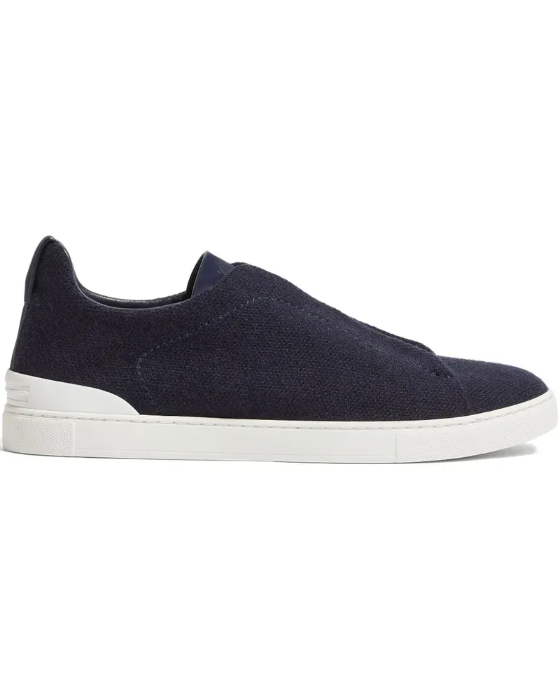 Ermenegildo Zegna Triple Stitch Oasi Sneakers - Blau Blau