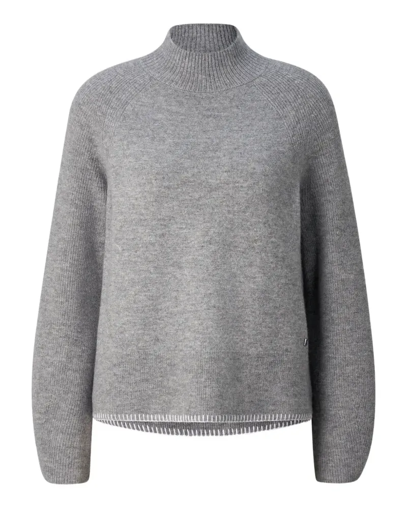 Bogner Lena Pullover mit Stehkragen - Grau Grau