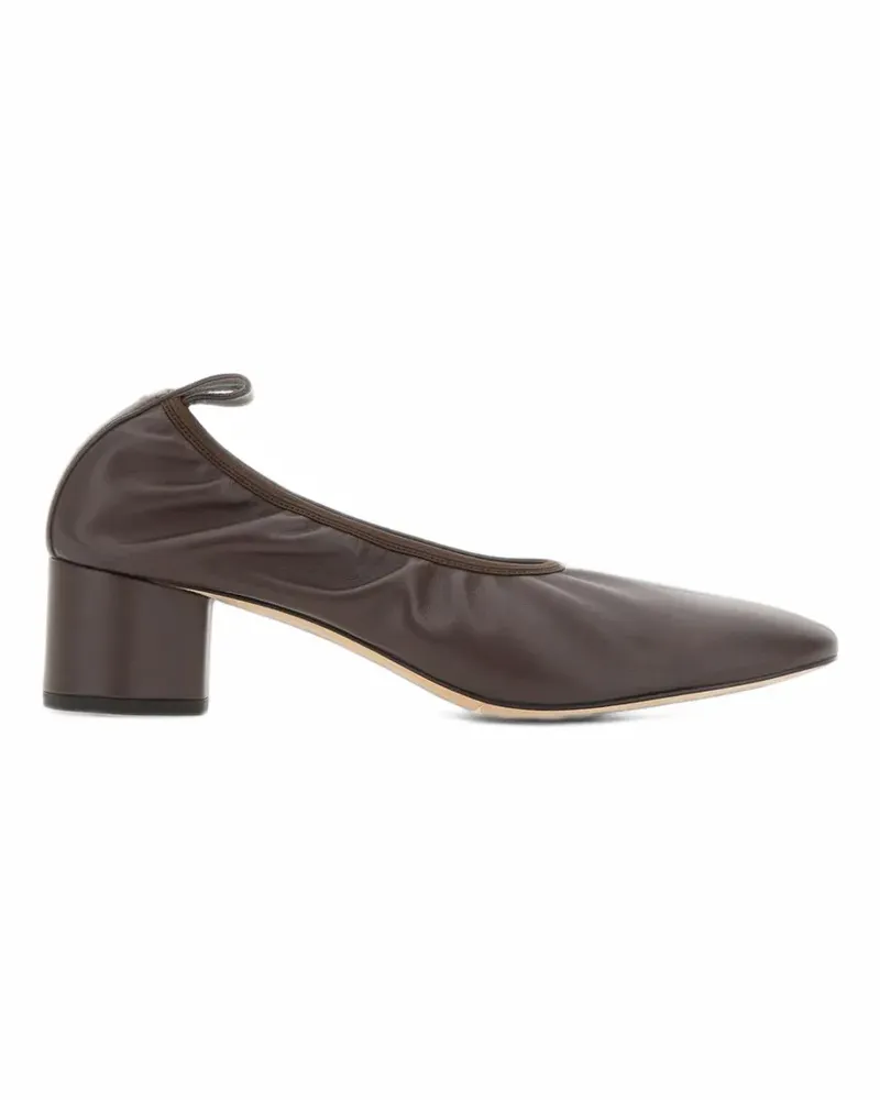 aeyde Gemma Pumps aus Leder - Braun Braun