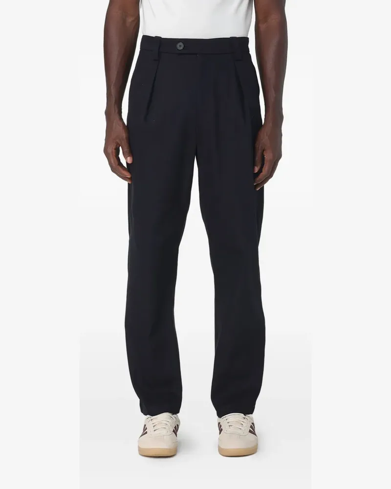 A.P.C. Renato Hose mit Bundfalten - Blau Blau