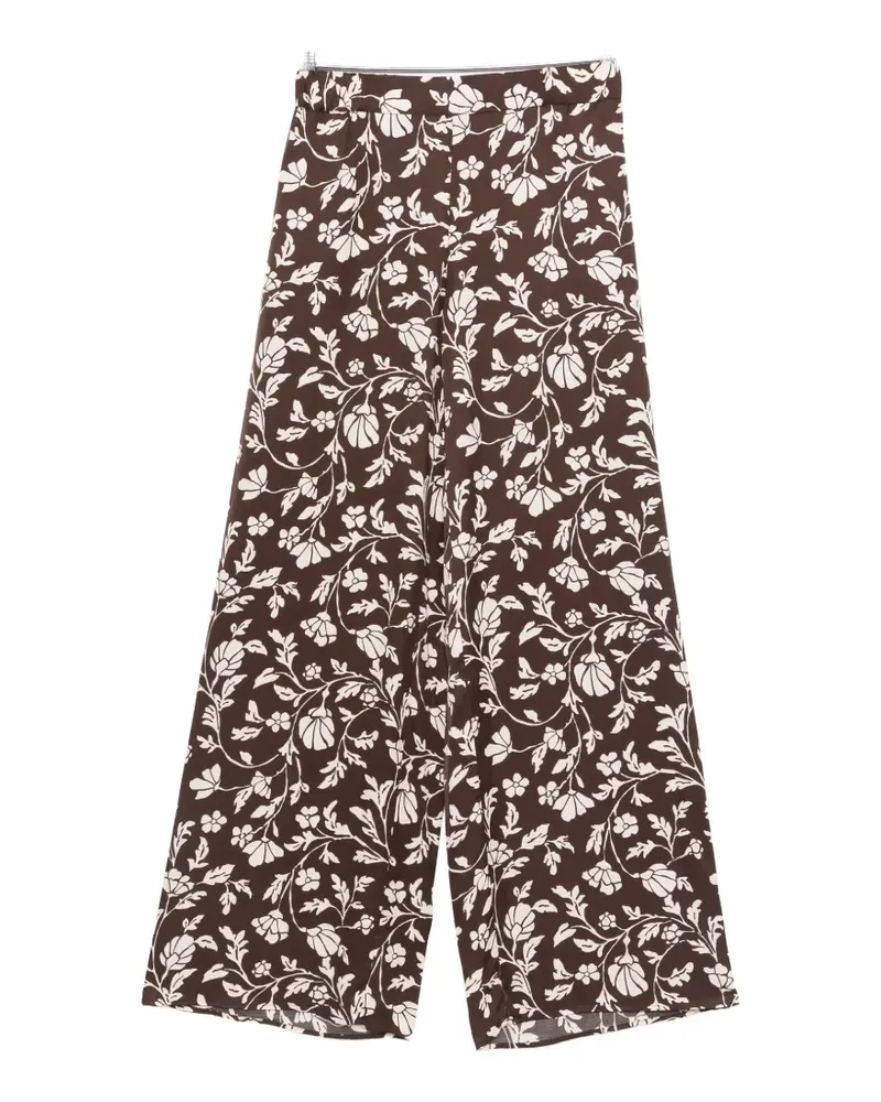 Pennyblack floral-pattern trousers - Braun Braun