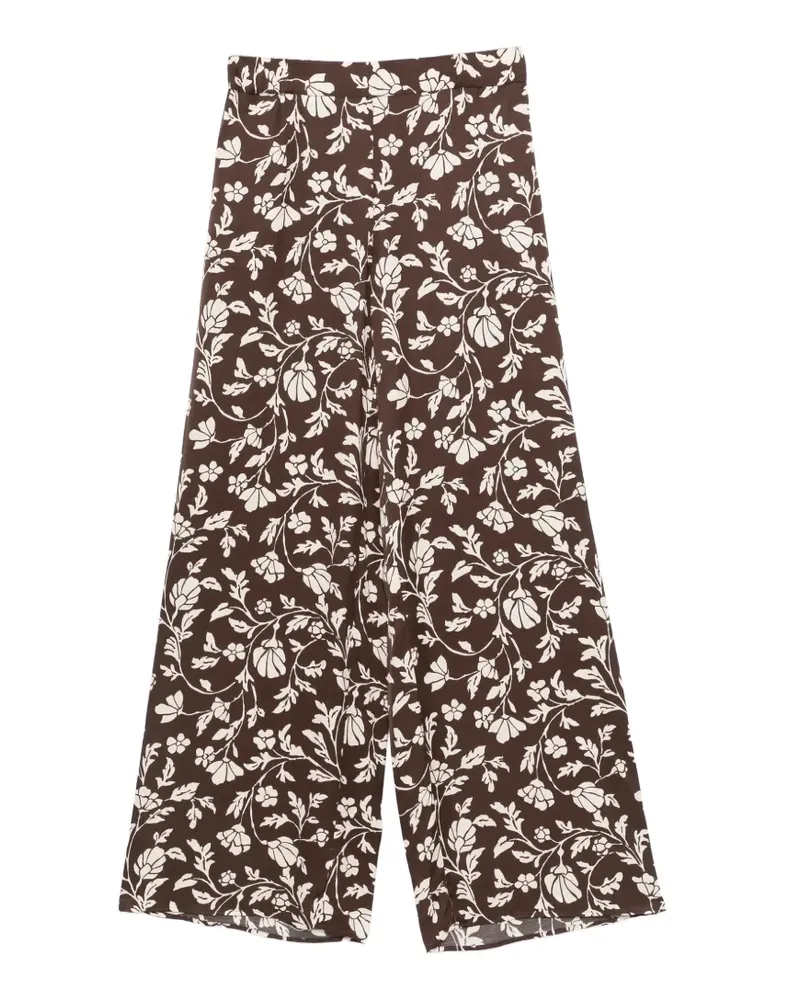 Pennyblack floral-pattern trousers - Braun Braun