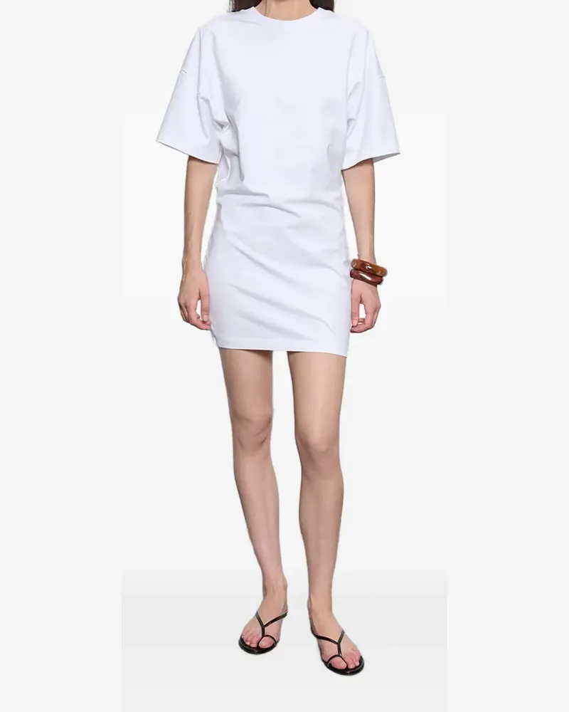 Enza Costa Supima Curve mini dress - Weiß Weiß