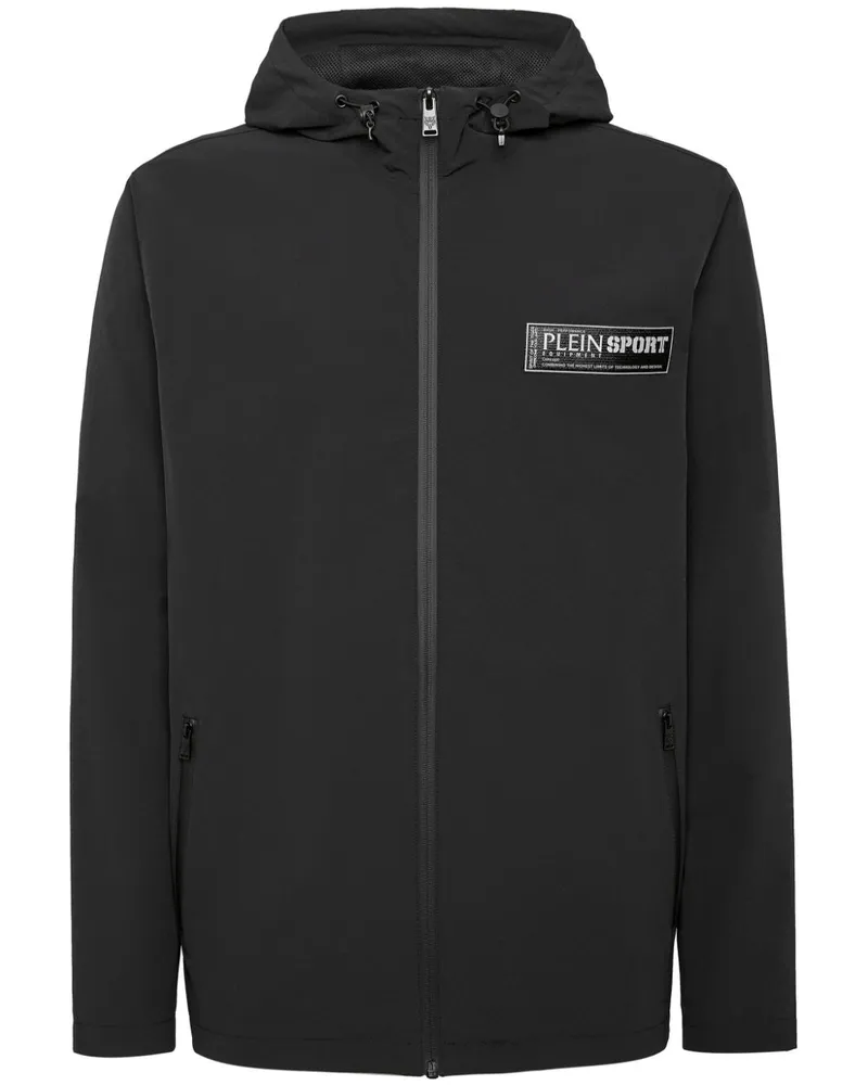 Philipp Plein K-Way' Kapuzenjacke - Schwarz Schwarz