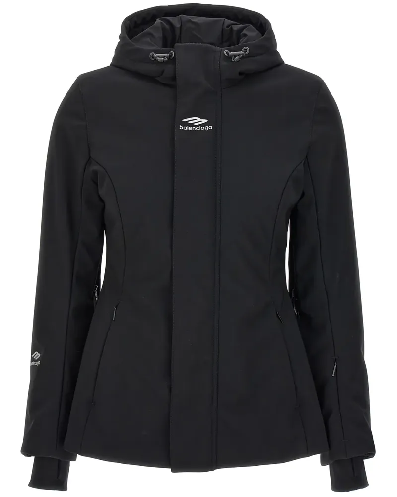 Balenciaga 3B Sports Icon Parka - Schwarz Schwarz
