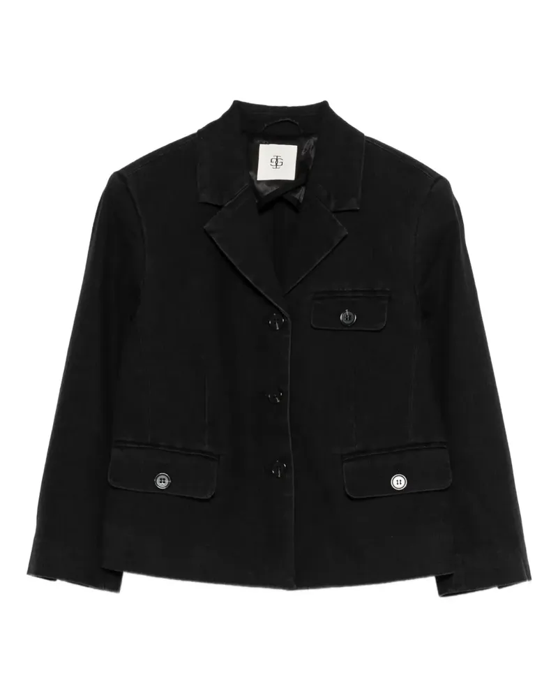 The Garment Merci Jacke mit Klappentasche - Schwarz Schwarz