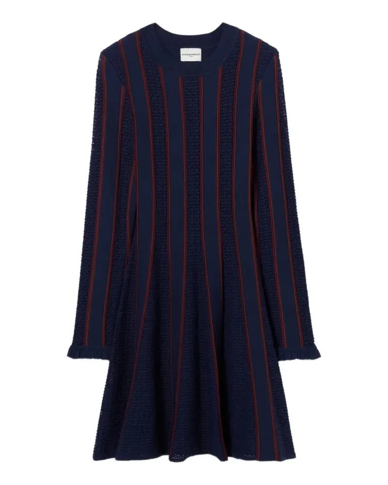 Claudie Pierlot short knitted skater dress - Blau Blau