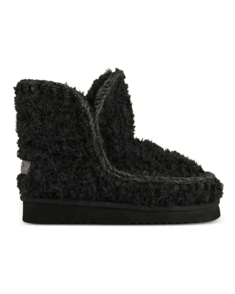 Mou Eskimo 18 crochet-stitch ankle boots - Schwarz Schwarz