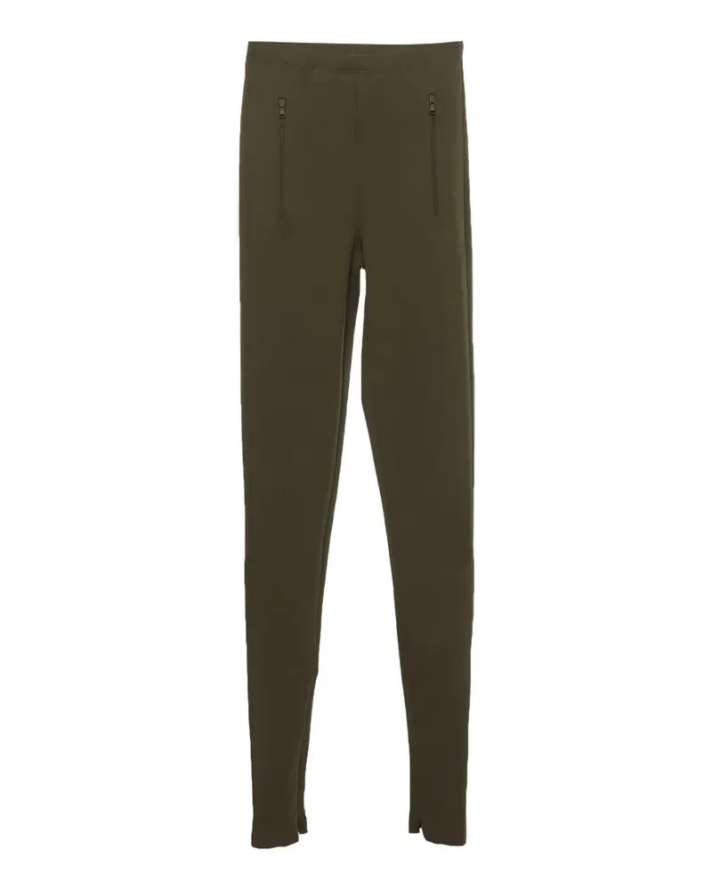 WARDROBE.NYC side-zip leggings - Grün Grün