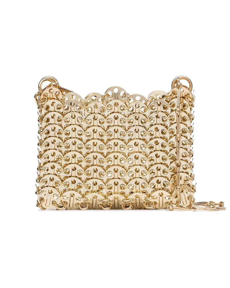 Paco Rabanne Iconic Nano 1969 Mini-Tasche - Gold Gold