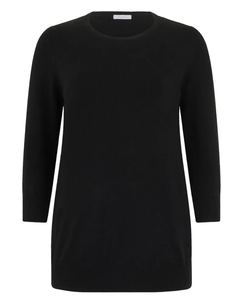 Malo round-neck sweater - Schwarz Schwarz