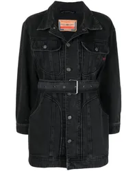 Diesel De-Flaminia Jeansjacke Schwarz