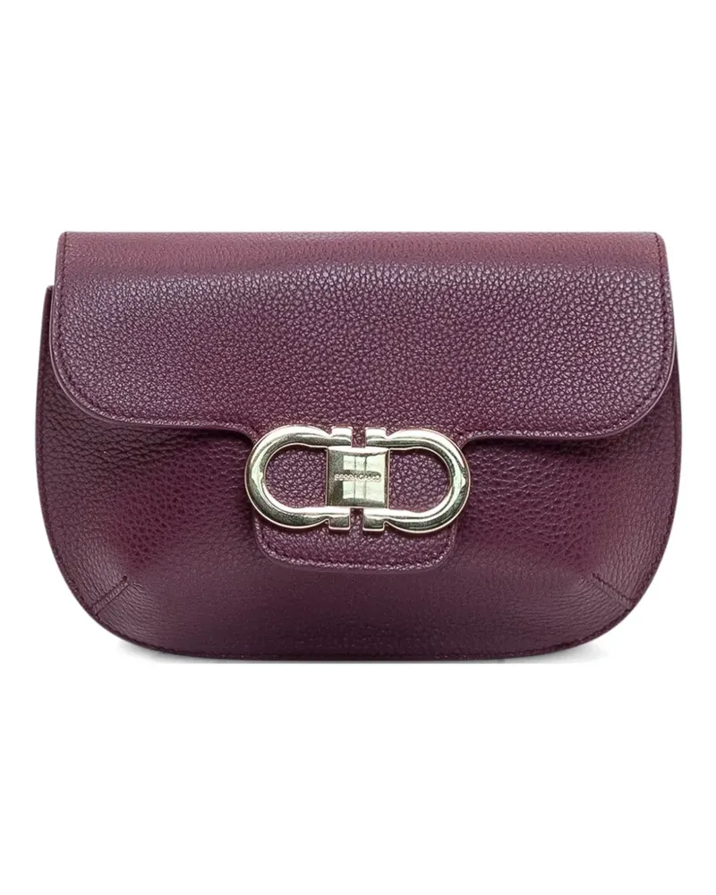 Ferragamo Lizzy buckle shoulder bag - Violett Violett