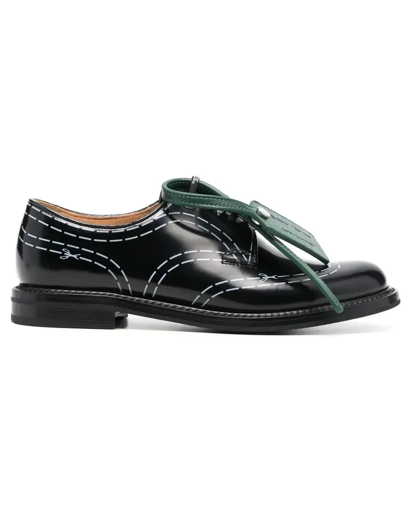 OFF-WHITE x Churchs Shannon Derby-Schuhe - Schwarz Schwarz