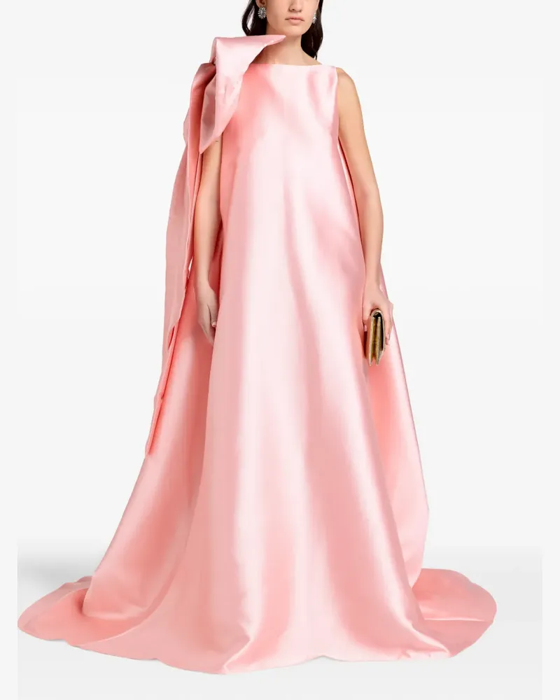 Marques ' Almeida bow-detail maxi dress - Rosa Rosa