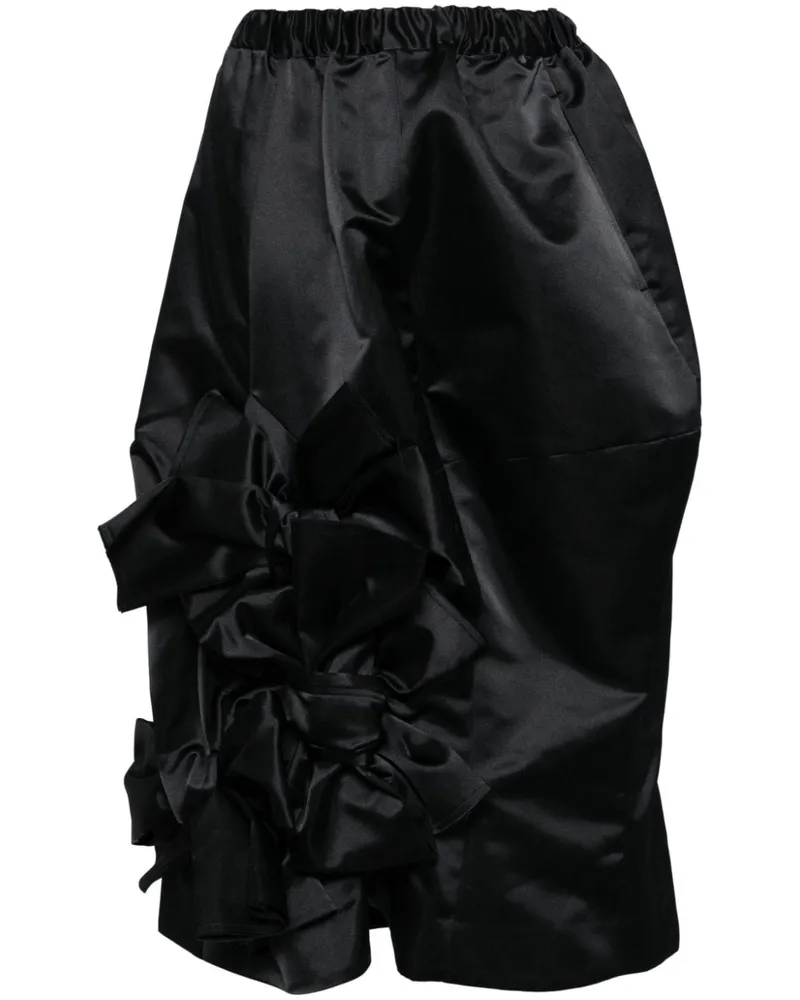 Comme des Garçons Rock mit Schleife - Schwarz Schwarz