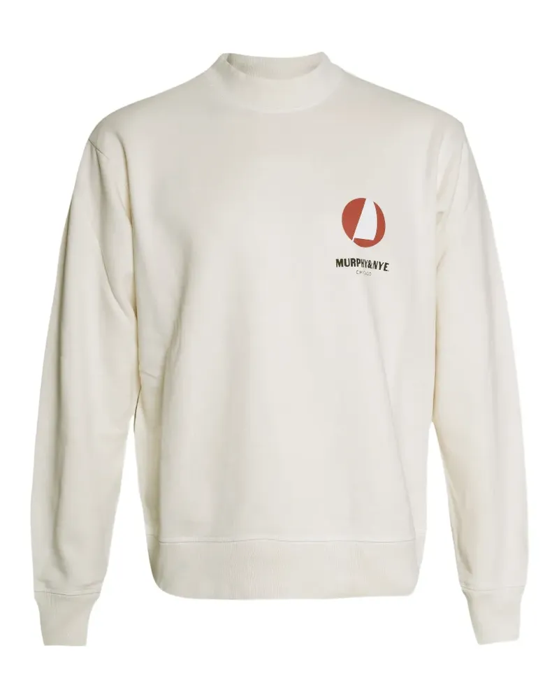 Murphy & Nye Sheave Pullover mit Logo-Print - Nude Nude
