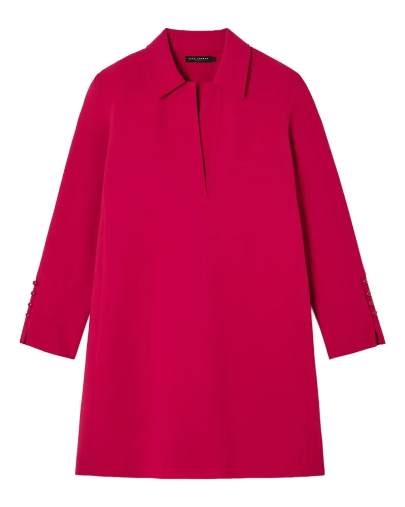 Tara Jarmon Minikleid mit langen Ärmeln - Rosa Rosa