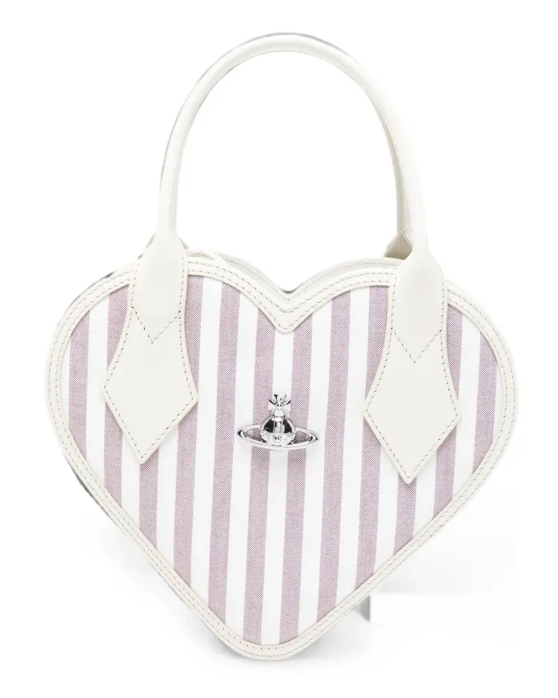 Vivienne Westwood Josephine heart-shape cross body bag - Weiß Weiß