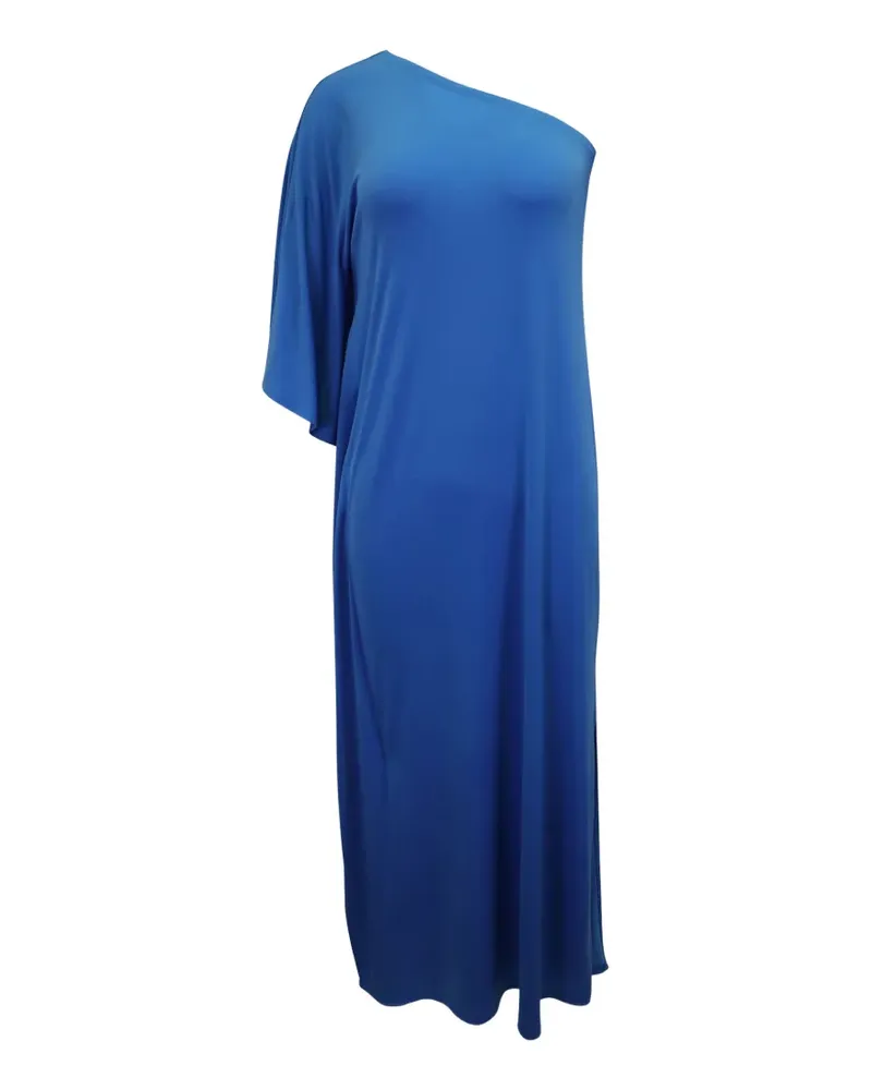 Michael Kors one-shoulder maxi dress - Blau Blau