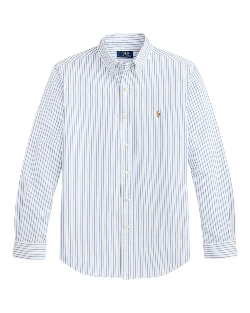 Ralph Lauren Gestreiftes Hemd - Weiß Weiß