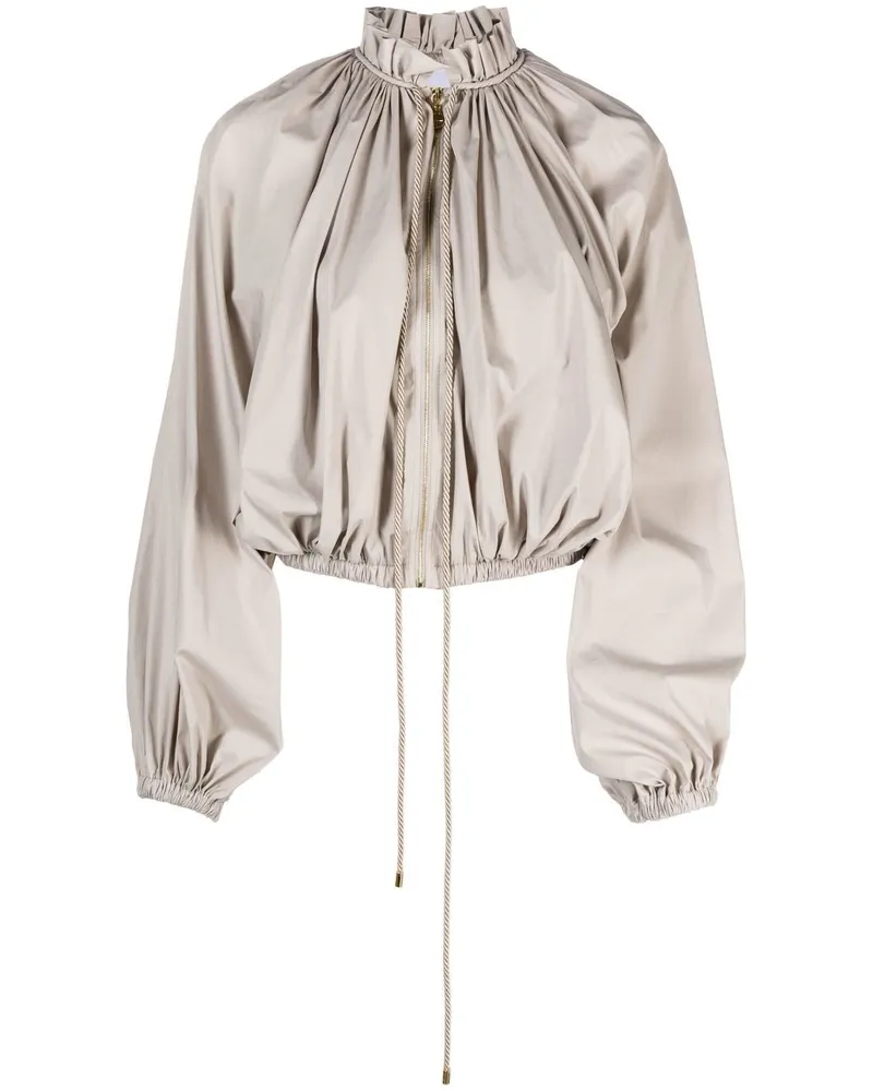 Patou Langärmelige Bomberjacke - Nude Nude