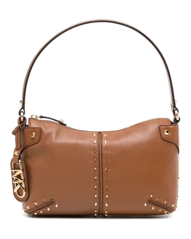 Michael Kors Große Astor Schultertasche - Braun Braun