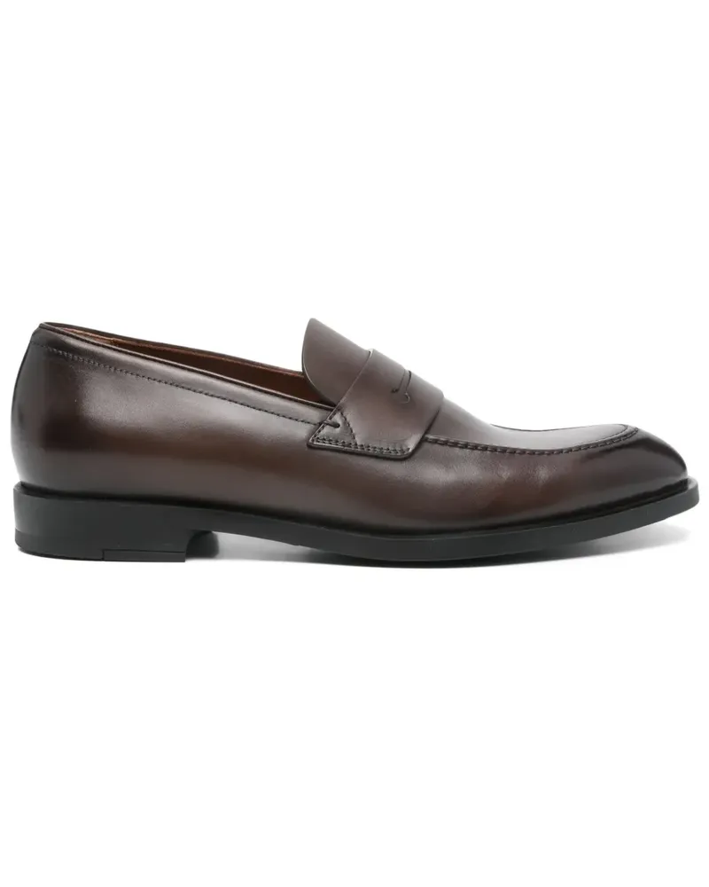 Ermenegildo Zegna Penny-Loafer aus Leder - Braun Braun