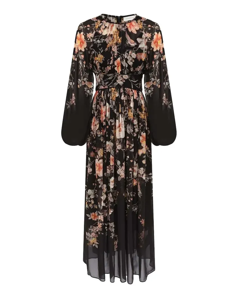 Zimmermann Carousel Billow maxi dress - Schwarz Schwarz