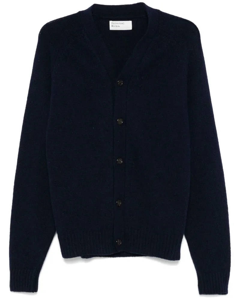 Universal Works David Cardigan Blau