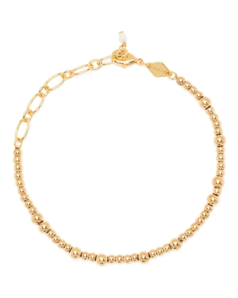 Anni Lu Schmales Armband - Gold Gold