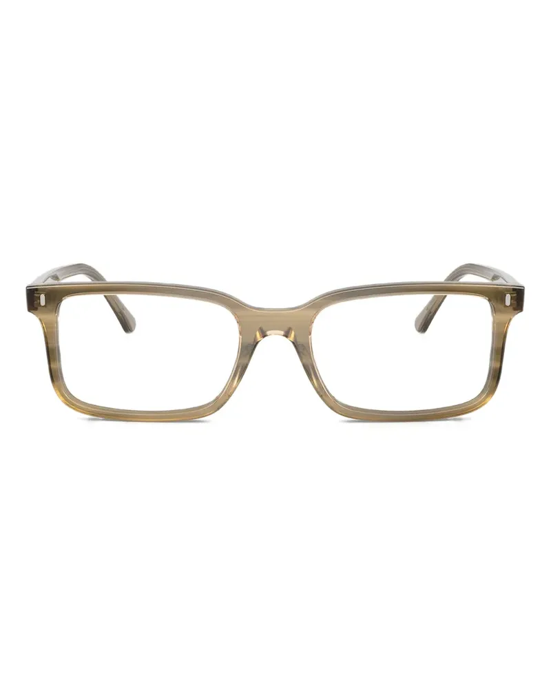 Ray Ban Brille mit eckigem Gestell - Nude Nude