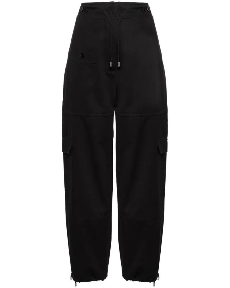 Totême Carlow Hose mit geradem Bein - Schwarz Schwarz