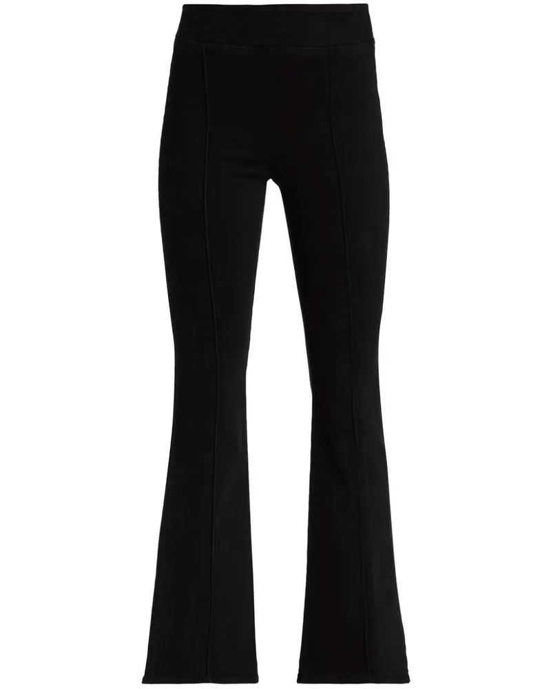 Frame Denim The Jetset Flare Pintuck Jeans - Schwarz Schwarz