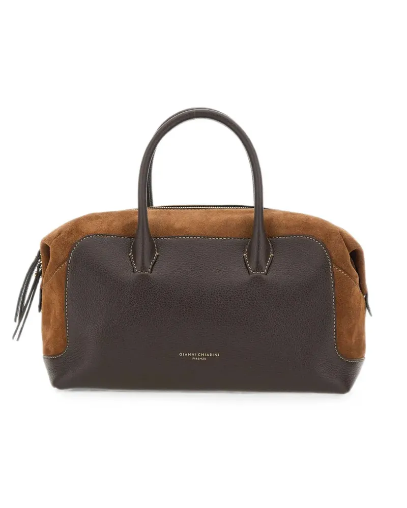 Gianni Chiarini Gemma leather tote bag - Braun Braun