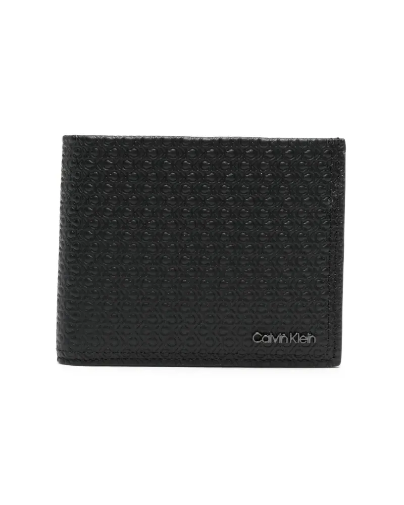 Calvin Klein Minimalism 5cc Portemonnaie - Schwarz Schwarz