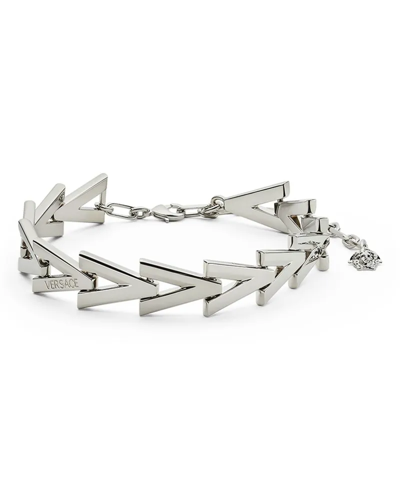 Versace V2025 Chain Choker - Silber Silber