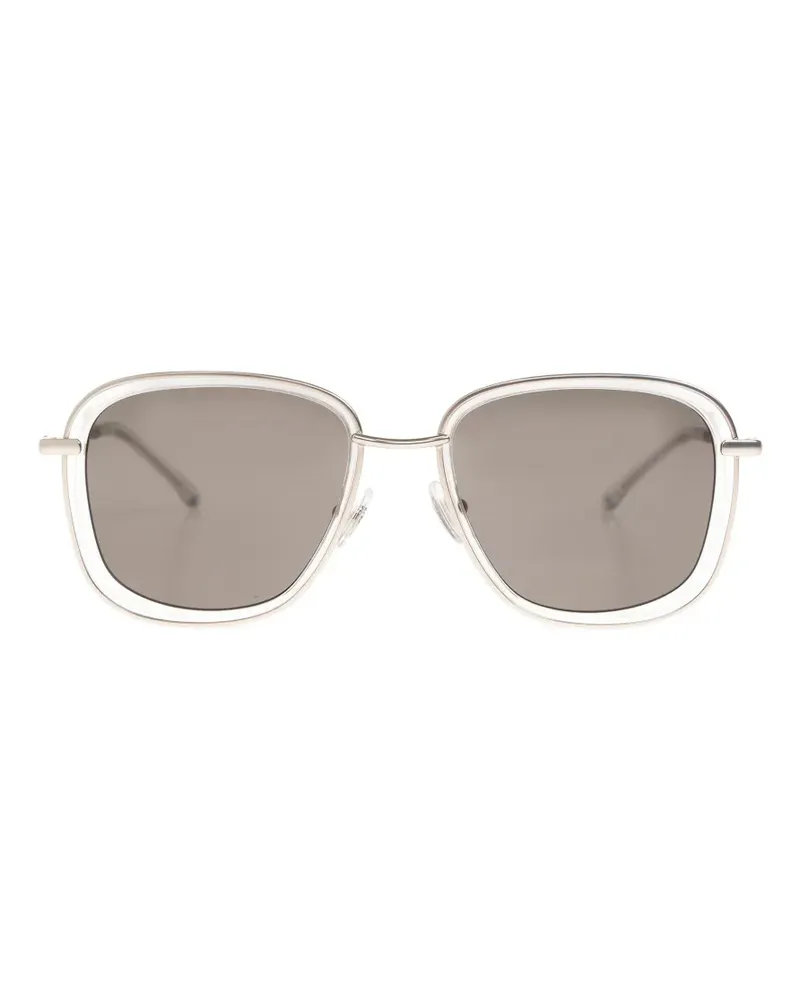 Diesel square frame sunglasses - Silber Silber