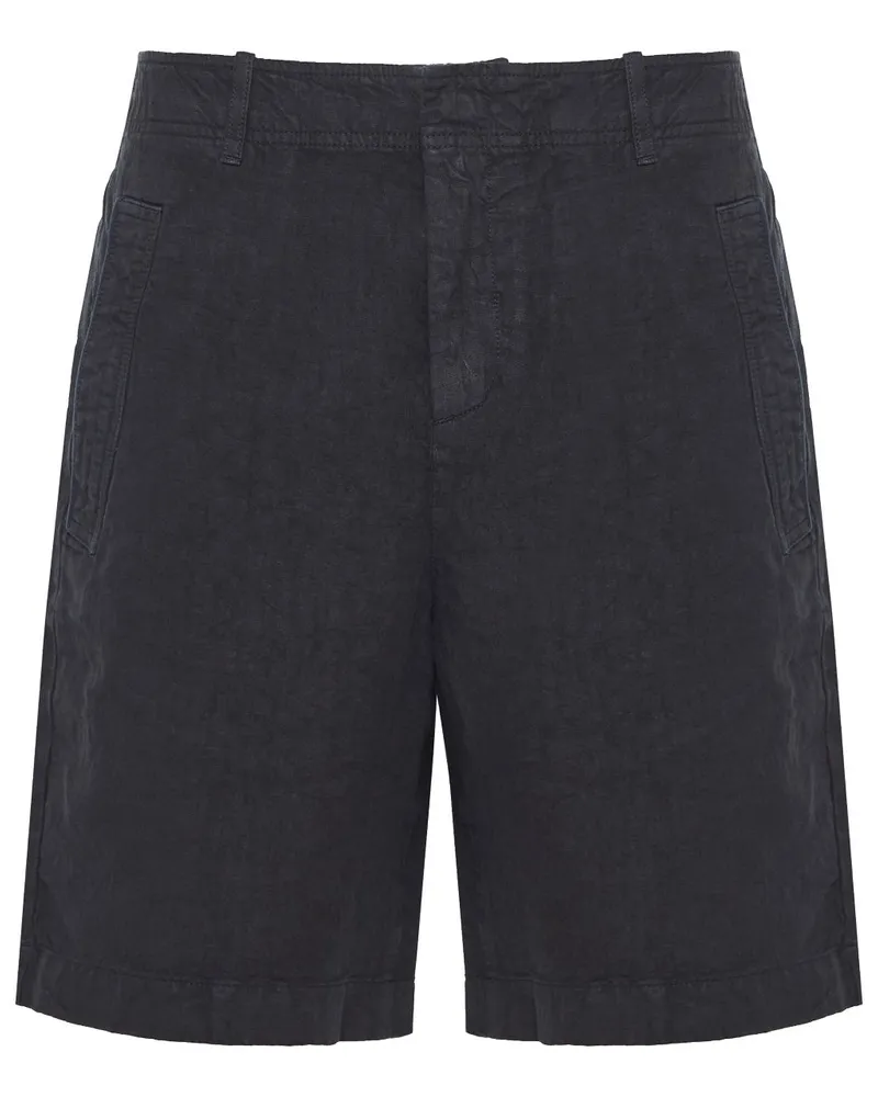 Eleventy Leinenshorts mit Taschen - Blau Blau
