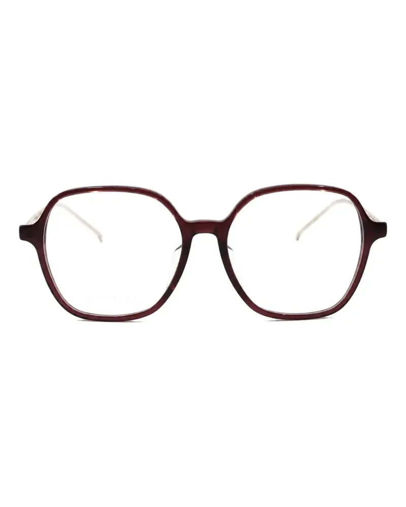 Jimmy Choo logo-detail glasses - Braun Braun