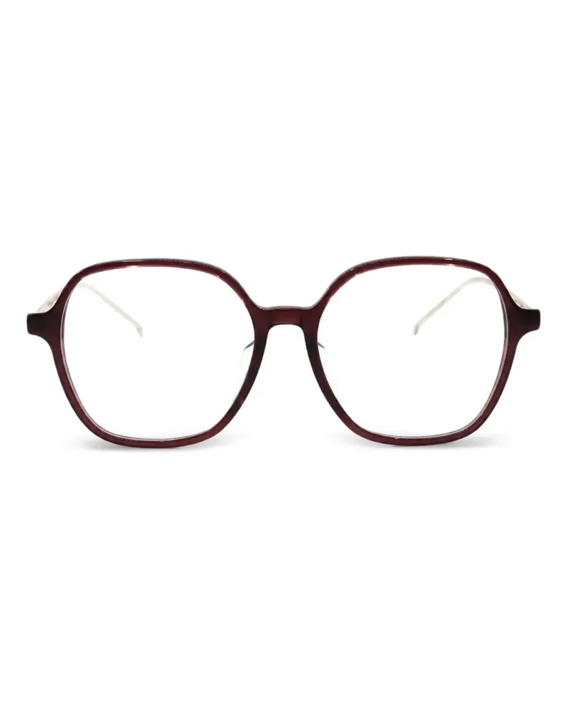 Jimmy Choo logo-detail glasses - Braun Braun