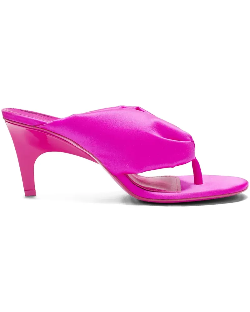 ATTICO Mini Rem Sandalen mit Zehensteg 60mm - Rosa Rosa