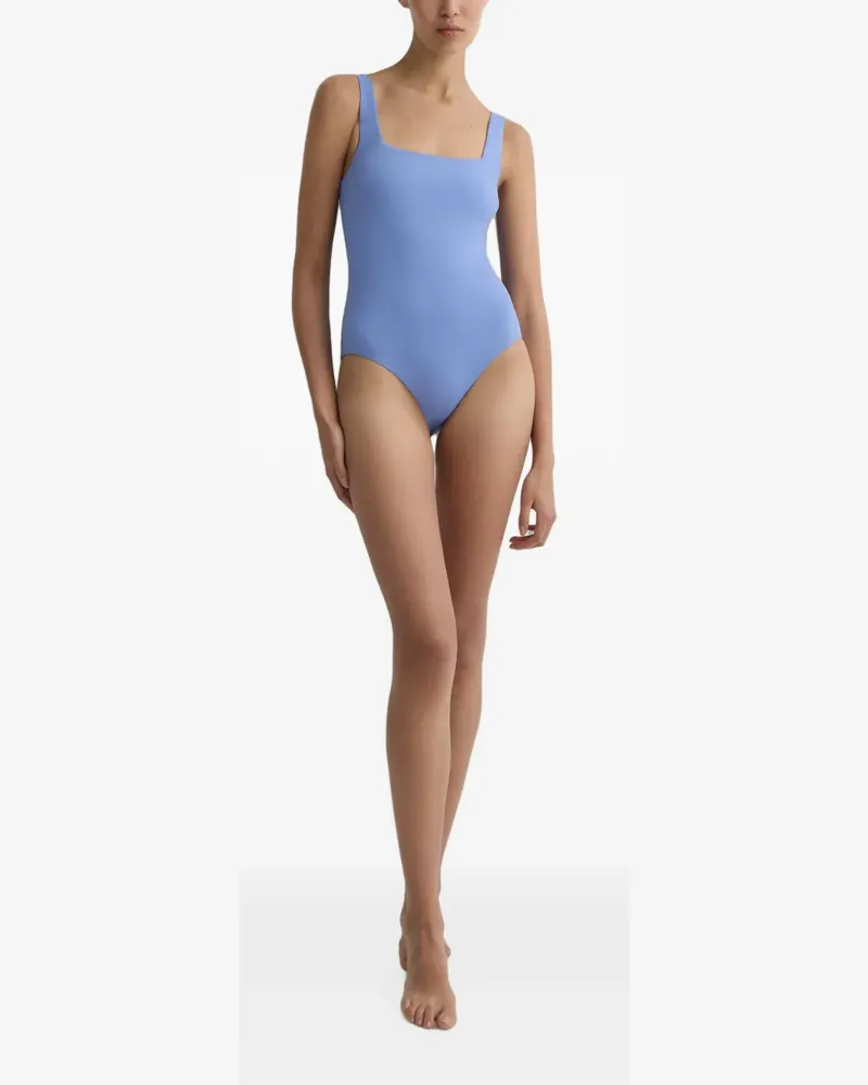 BONDI BORN Margot Badeanzug mit eckigem Ausschnitt - Blau Blau