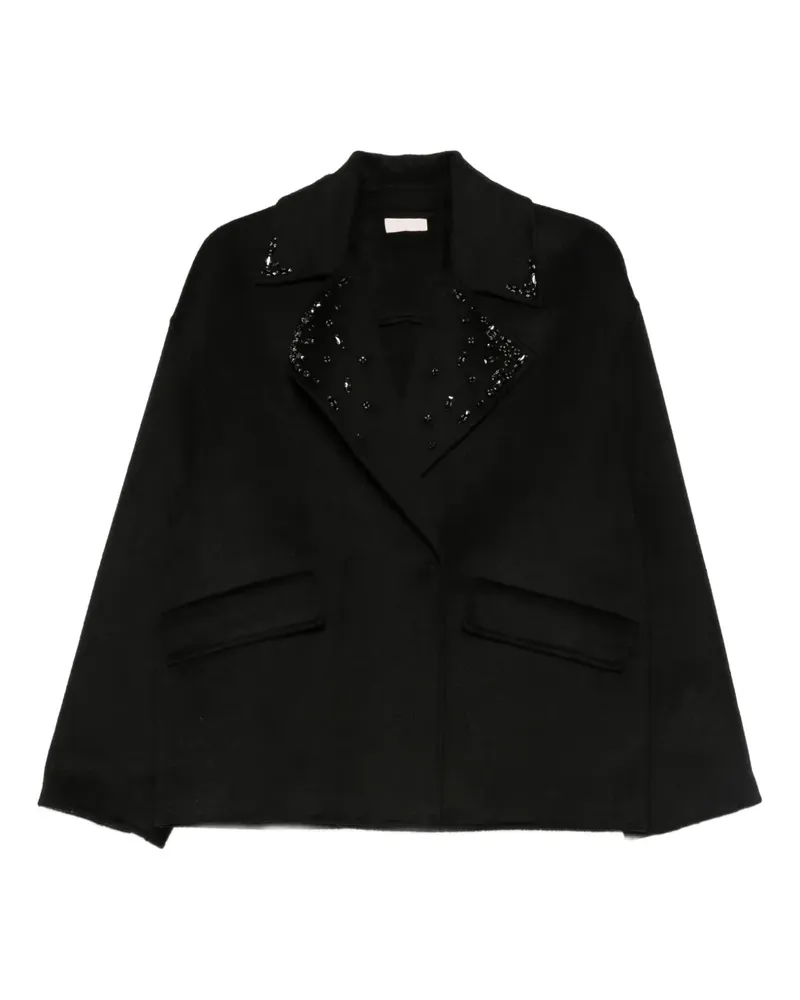 Liu Jo Jacke mit Pailletten - Schwarz Schwarz