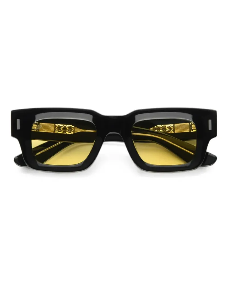 AKILA Ares Sonnenbrille mit eckigem Gestell - Schwarz Schwarz