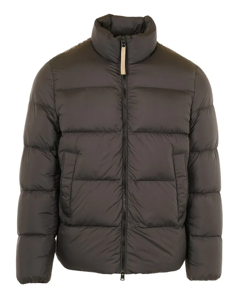 Woolrich Gesteppte Cloud Eagle Jacke - Schwarz Schwarz
